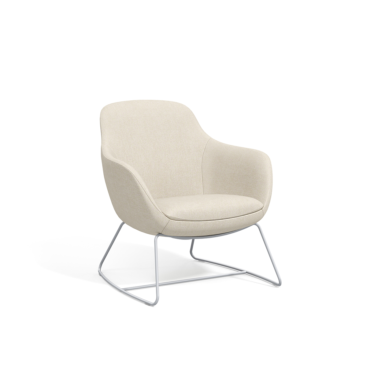 Valet VAL121-WB Single Lounge Chair with Wire Base